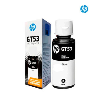 HP Botella de Tinta GT53 Negro Original