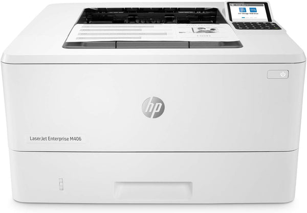 HP LaserJet Enterprise M406dn - Printer - B/W Duplex-laser-A4/Legal-1200 x 1200 dpi-up to 42 ppm-capacity: 350 sheets-USB 2.0, Gigabit LAN, USB 2.0 host