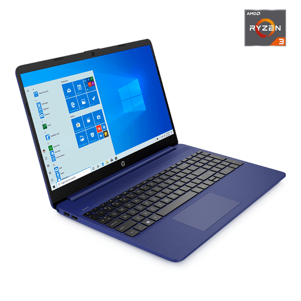 HP 15-fc0004la 15.6" SPA R3-7320U 8GB 512GB W11H Blue Back Pack