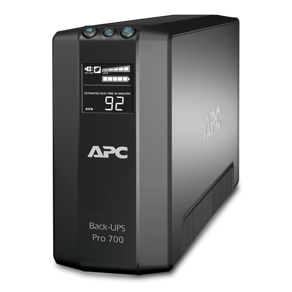 APC Back-UPS RS LCD 700 Master Control - UPS - Conector(es) de salida AC 120 V 420 Watt-700 VA-USB-6