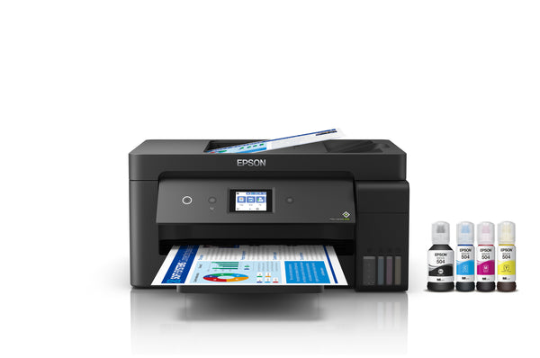 Epson EcoTank L14150 - Wide format - up to 38 ppm  up to 24 ppm (color)-Wi-Fi / USB 2.0-Automatic Duplexing