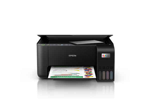 Epson EcoTank L3250 - Multifunction printer - colorink-jet-ITS-A4/Legal (media)-up to 7.7 ppm (copying)-up to 10 ppm (printing)-100 sheets-USB 2.0, Wi-Fi(ax)