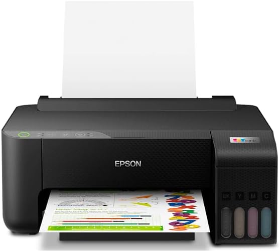 Epson EcoTank L1250 - Workgroup printer - 215.9 x 1200 mm up to 33 ppm (mono)-up to 15 ppm (color)-capacity: 100 sheets-Wi-Fi / USB