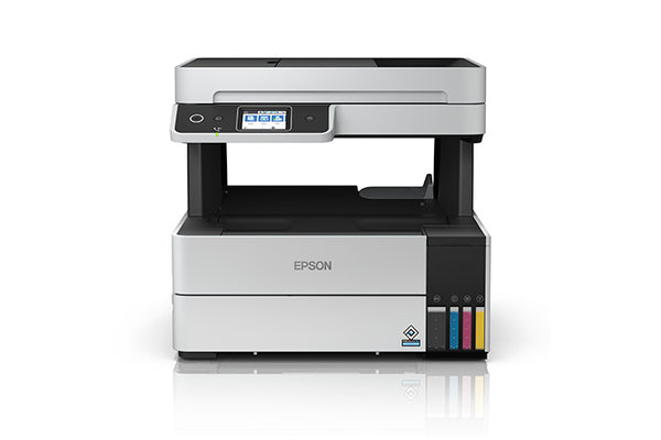 Epson EcoTank L6490 - Multifunction printer - colorink-jet-refillable- up to 12 ppm (copying)-up to 17 ppm (printing)-250 sheets-33.6 Kbps-LAN, USB 3.0, Wi-Fi(ac)