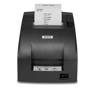 Epson TM U220D - Receipt printer - two-color (monochrome) dot-matrix-Roll (7.6 cm)-9 pin-up to 6 lines/sec-USB-cutter