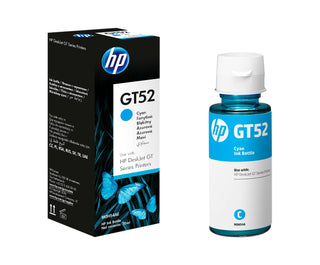 HP Botella de Tinta GT52 Cian Original