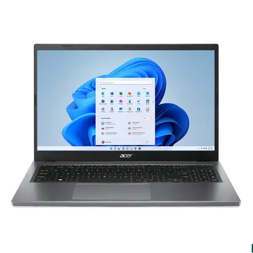 Acer Extensa Ex-215-23 15.6" FHD Notebook - AMD Ryzen 5 7520U 2.8GHz - 8GB DDR5 RAM - 512GB PCIe SSD - Webcam - Wi-Fi 6 - English Keyboard - EU Plug - Linux OS - Steel Gray